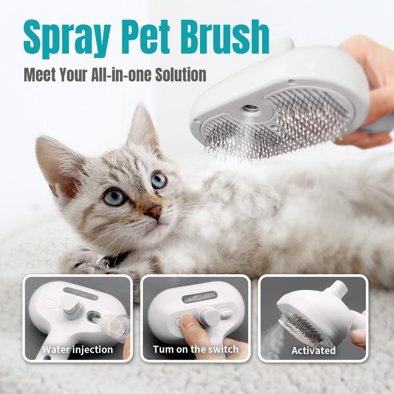 Kiaser™ 2-in-1 Shedding Brush & Massage Tool for Cats and Dogs